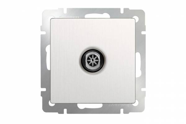 Werkel перламутр. риф. розетка TV