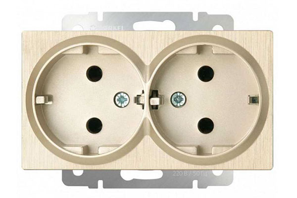 Werkel шампань риф. розетка 2 с/з