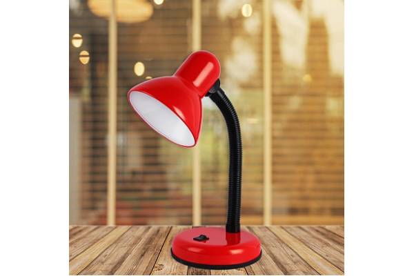наст.лампа MRC-203B красный подставка.Е27 40Вт
