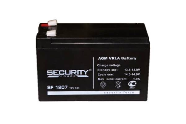 аккумулятор 12V 7а Security Force
