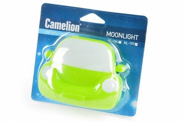 NL-197 ночник 0.5W Camelion Машинка