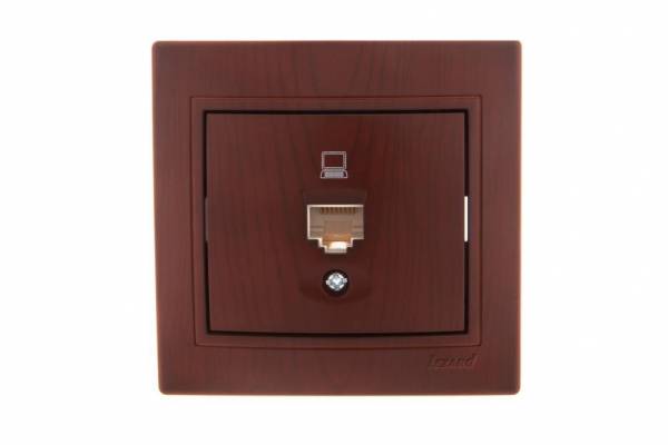 розетка комп. 01-0601-139 вишня Lezard