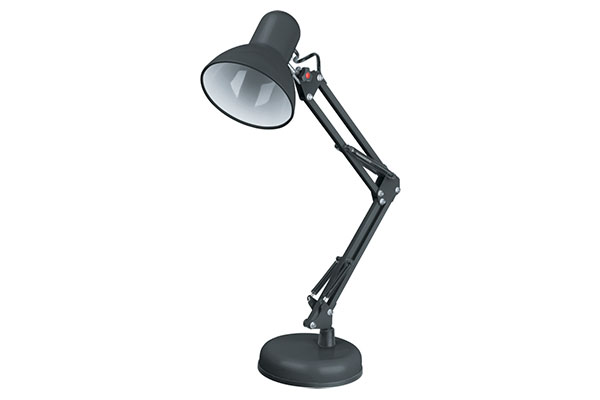 UF-313 светильник наст. Е27 60W черный Ultraflash