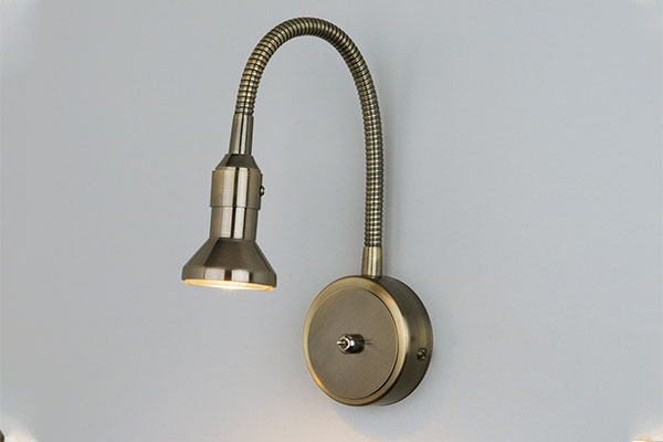 1215 MR16 светильник настен. Plica  бронза/золото