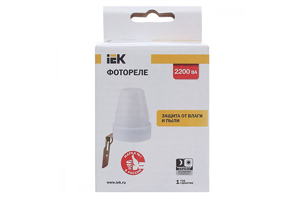 фотореле ФР 601 10А 2200ВА IP44