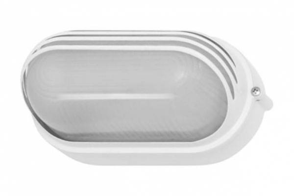 НБП1407 бел/овал 60Вт ресничка IP54 светильник