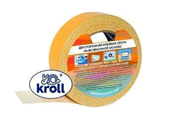 лента двуст вспен 12/10 белая kroll special