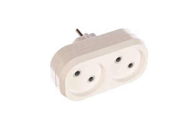 двойник 2 гнезда б/з 10А UNIVersal