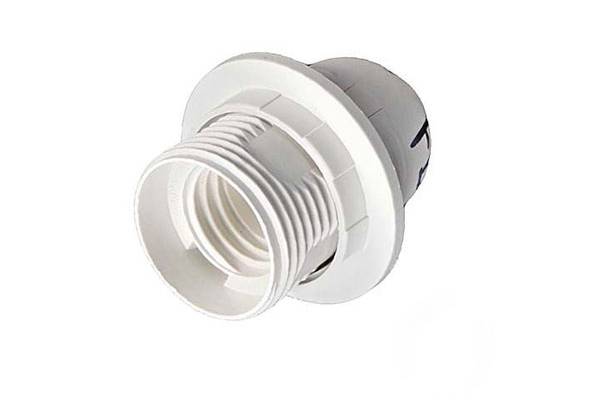 патрон Е27 с кольцом термопластик Navigator