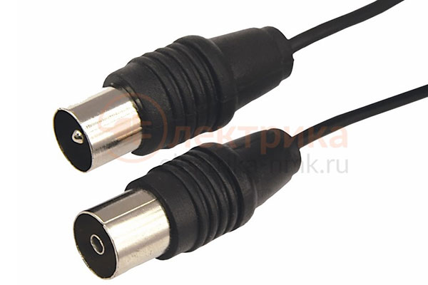 шнур TV штекер - TV гнездо 3м