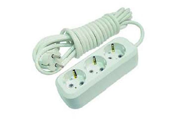 3гн.  5м с/з  удлинитель 16A Makel