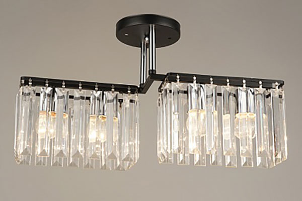 люстра N4499/4 BK+CR черный/хром 4x40W E27