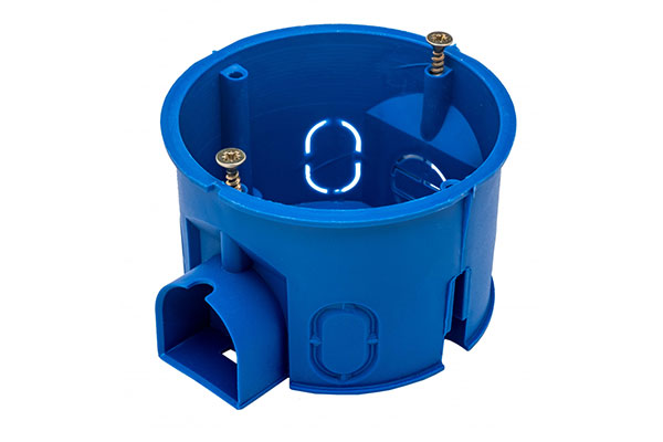 подрозетник (бетон) блочн. 68х45 синий