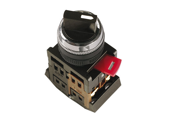 переключатель AC-22-2 с фиксацией 2 позиции I-O 1н+1з