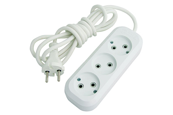 3гн.  5м б/з  удлинитель 10A Makel