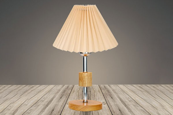 настольная лампа 2130+105 WT белый абажур h38см