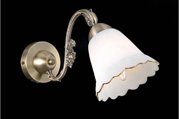 бра MDP40163/1 AB бронза 1х40W E14