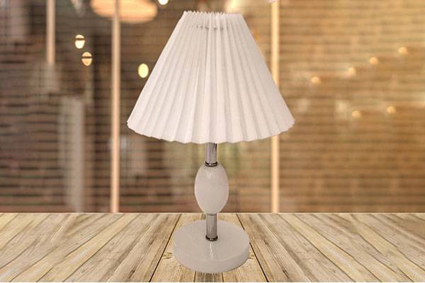 настольная лампа 2124W+101 h38см 1х40W E27