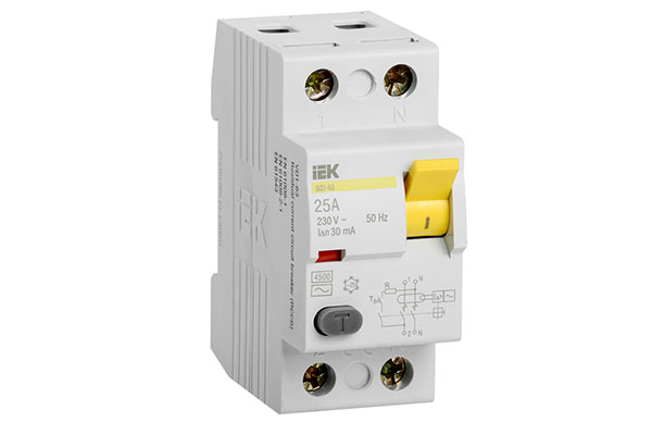 УЗО ВД1-63 2Р 63А 30мА выкл.диф ИЕК