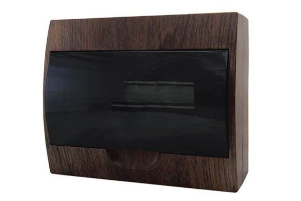 бокс накладной ЩРН-п 12 модулей темное дерево IP41 EKF