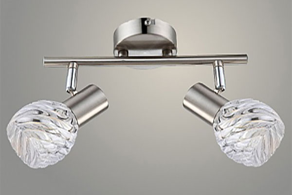 спот 1130/2 CR хром 2х60W E14 h80