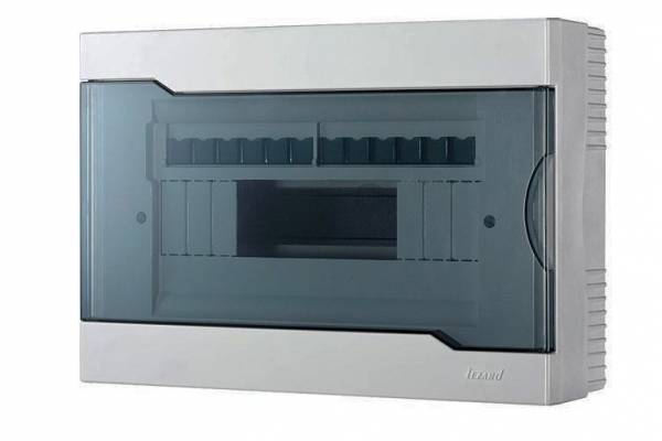 бокс накладной ЩРН-п 12 модулей IP41 LEZARD