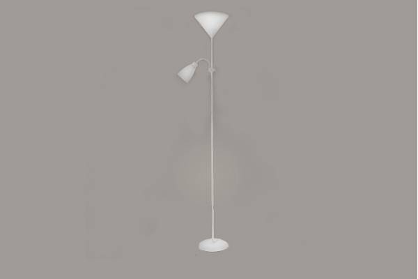 торшер на основании серебр. 60Вт E27/E14 IN HOME