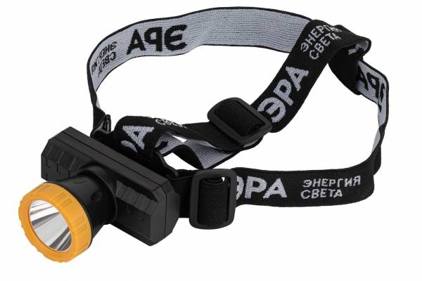 фонарь светодиод. аккум. налоб. GA-802 3Вт 2реж 1500мАч ЭРА