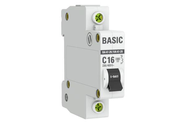 ВА 47-29 1/16 авт. выключатель EKF