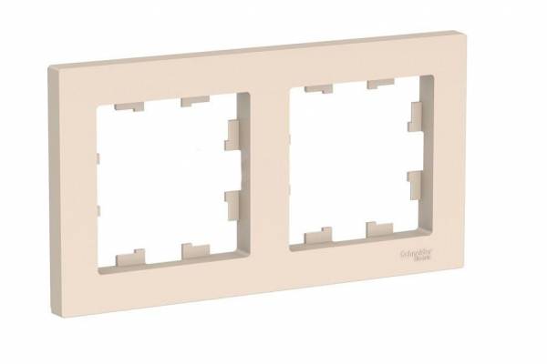 рамка 2-м AtlasDesign универс. беж.