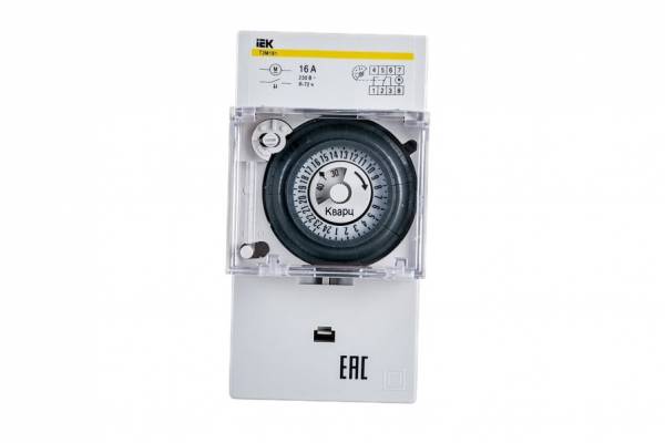 таймер аналоговый ТЭМ-181 16А 230В на DIN-рейку KARAT IEK
