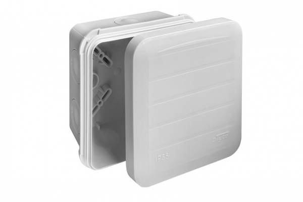 коробка расп. 85х85х45 ОП сер ip65 Ruvinil