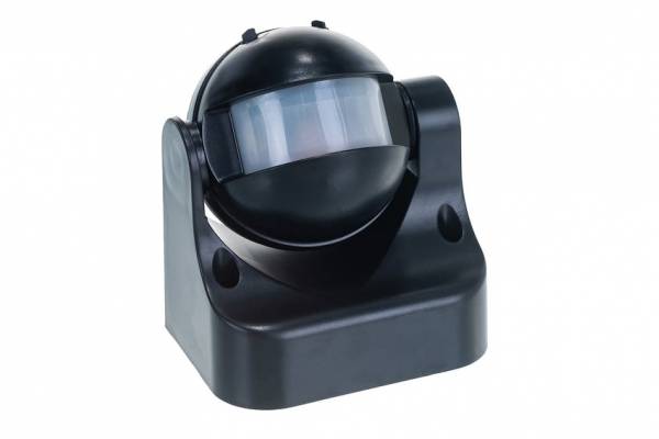 датчик движ.ДД009 чер.1100Вт, 180град.12м, IP44 ИЭК