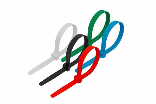 стяжка 150х2.5 нейл. разноцвет. (уп.25шт) Rexant