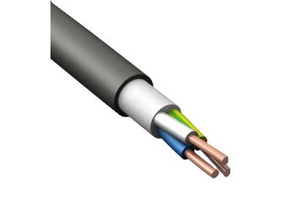 Кабель ВВГнг(А)-LS 3х2.5 (N PE) 0.66кВ (уп.100м) Конкорд 202