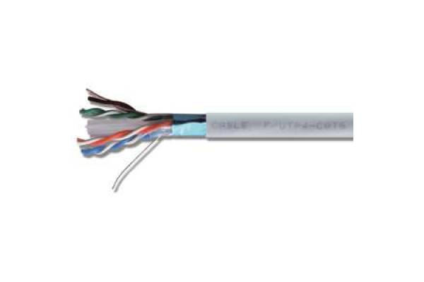 Кабель UTP 1х2х24AWG кат.5е медь бухта (м) Rexant 01-0002