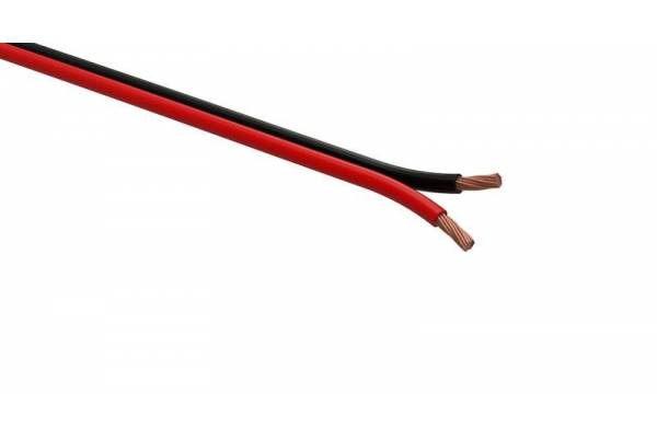 Кабель акустический 2х0.75 красн./черн. 100м (м) ЭРА Б0048265