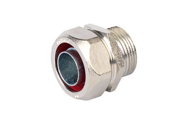 Муфта металлорукав-коробка DN 15 М20х1.5 наруж. резьба ДКС 6014-20A