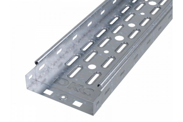 Лоток листовой перфорированный 100х50 L3000 сталь 0.7мм гор. оцинк. DKC 35262HDZ