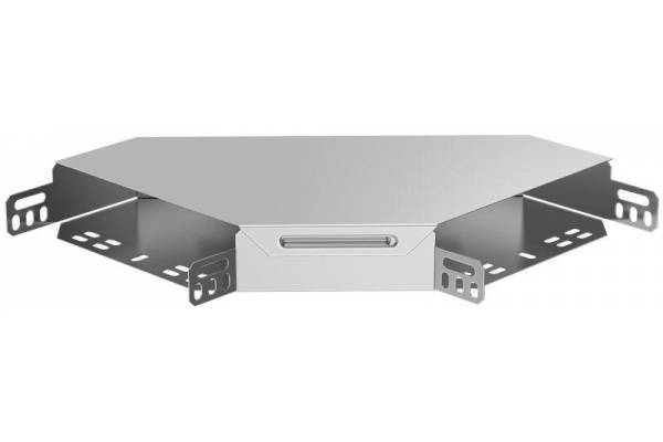 Угол для лотка горизонтальный 90град. 200х50 с кр. IEK CLP2P-050-200