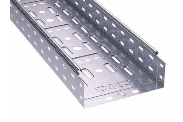 Лоток листовой перфорированный 300х80 L3000 сталь 0.8мм DKC 35305