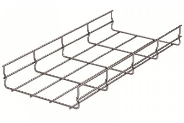 Лоток проволочный 80х80 L3000 сталь 4мм оцинк. ДКС FC8008