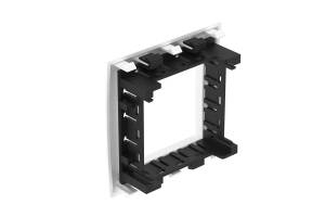 Рамка-суппорт 2мод. Avanti для In-liner Front бел. DKC 4400912