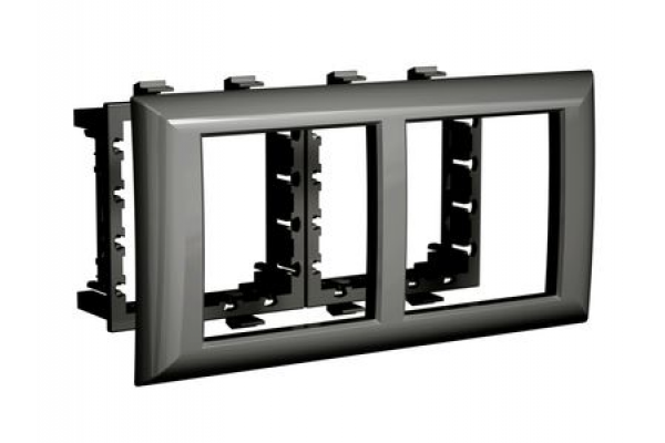 Рамка-суппорт 4мод. Avanti для In-liner Front черн. DKC 4402914
