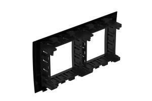 Рамка-суппорт 4мод. Avanti для In-liner Front черн. DKC 4402914