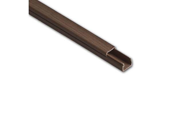 Кабель-канал 15х10 L2000 пластик дуб (темн. основа) Ruvinil РКК-15х10-08М