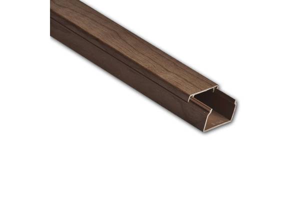 Кабель-канал 40х25 L2000 пластик дуб (темн. основа) Ruvinil РКК-40х25-08М