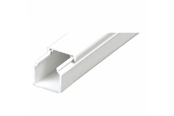 Кабель-канал 25х25 L2000 пластик с двойным замком УралПак КК-19025025-060