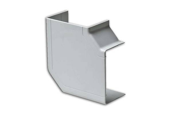 Угол плоский (поворот на 90град.) 100х60 бел. Ruvinil ПВР-100х60