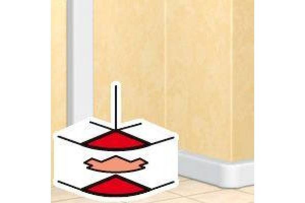 Угол внешний 105х50 бел. Leg 010619